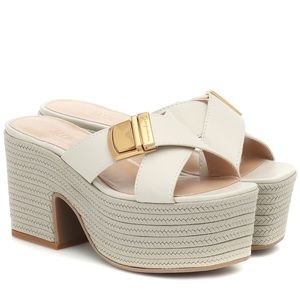Jacquemus Les Sandal Tatanes Wedge Sandal NIB